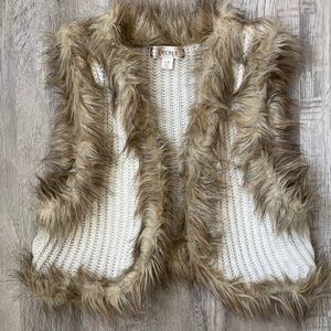 Soft Decree faux fur vest